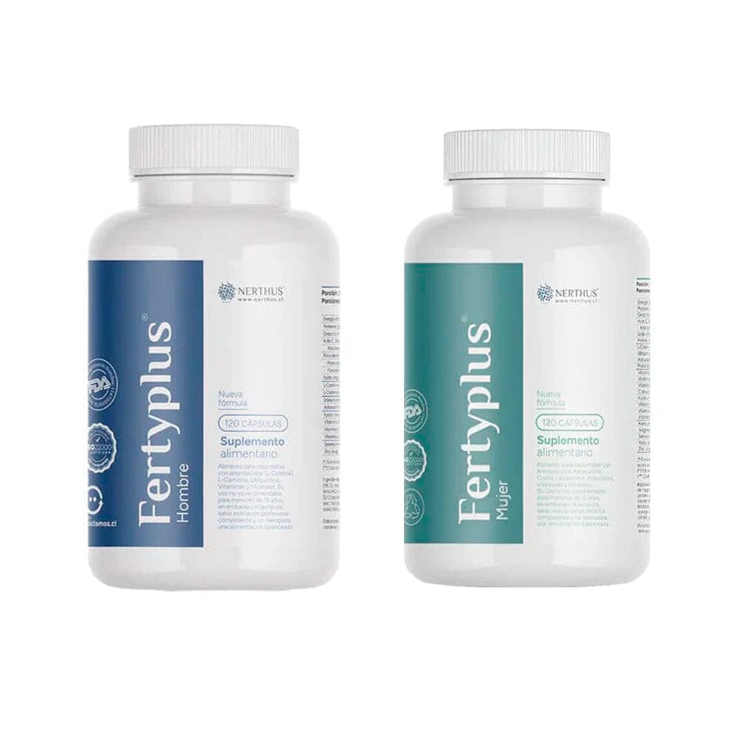 Pack Fertyplus Mujer+Fertyplus Hombre (120 cápsulas cada uno) Nerthus